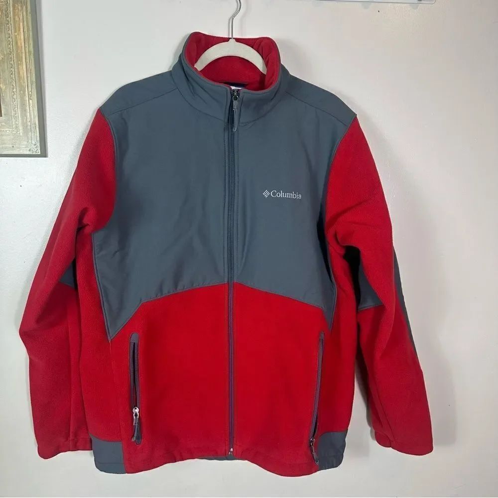 Columbia Red and Gray Jacket